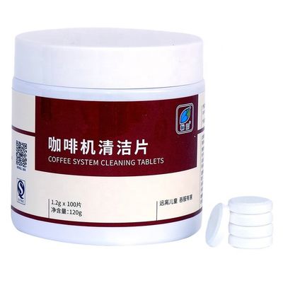 calidad  Factory stocked direct sale finished clean stabilized feeds coffee machine wash tablet capsules fábrica
